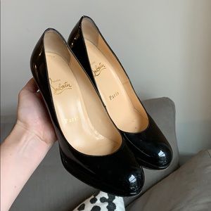 Louboutin 100mm simple pump w/ platform